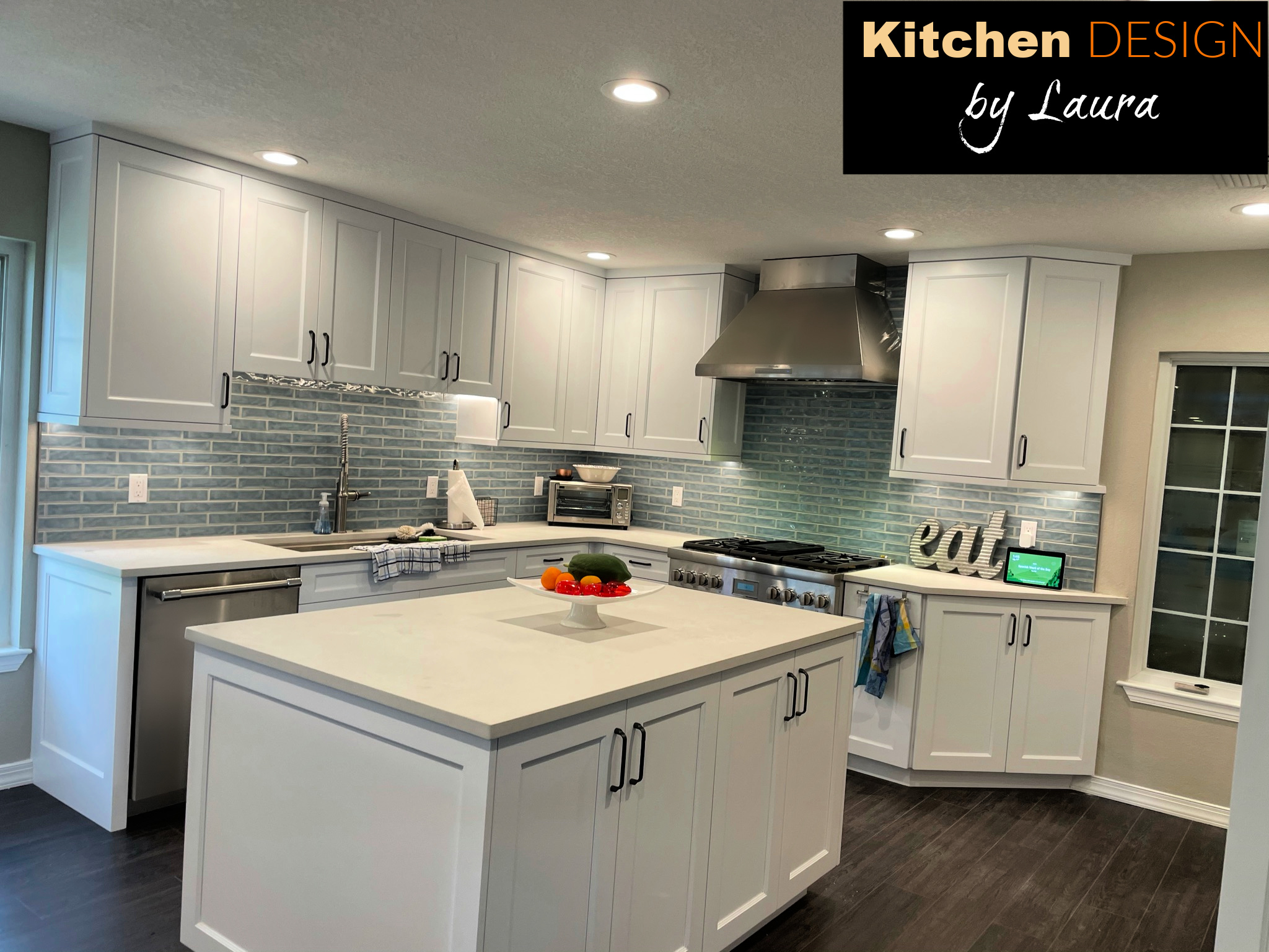 Siesta Key Kitchen Renovation / Beachy White Kitchen Remodel | Kitchen ...